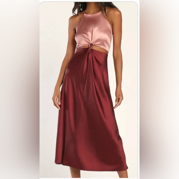 Brand: LuLus 
Size: XS
Color: pink and red - Picture 1 of 5